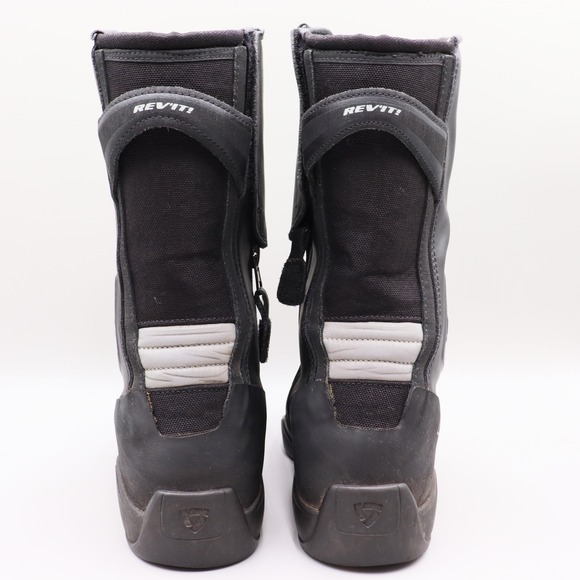 REV IT! Rival H2O Motorcycle Riding Boots Mens Sz 11.5 Black Waterproof Touring - Picture 8 of 10